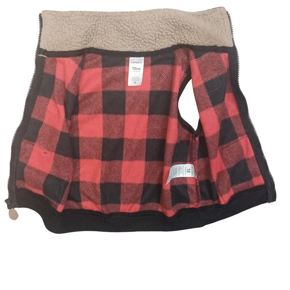 Carter's Vest Jacket & All American‎ Boy Red Onsie SKUK096